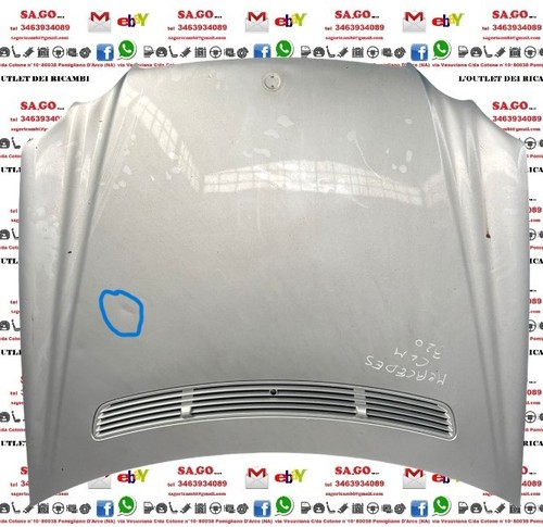 Cofano anteriore mercedes - anteriore, clk