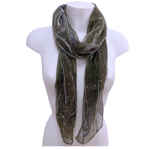 Sciarpa metallizzata glitter - metallizzata,