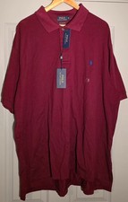 POLO TOP RALPH LAUREN BORDEAUX