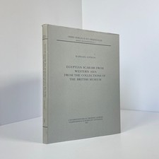 Egyptian Scarabs From Western Asia From The Collections Of The British Museum; G