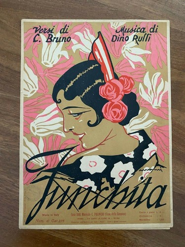 Spartito vintage 1928 junchita - 1928,