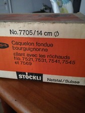Caquelon Fondue Bourguignonne