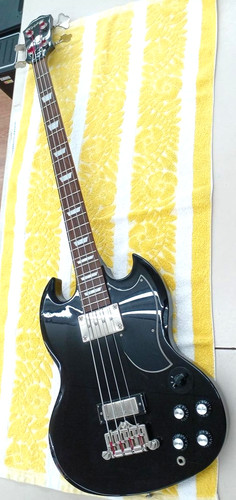 Epiphone black basso - eb-3,