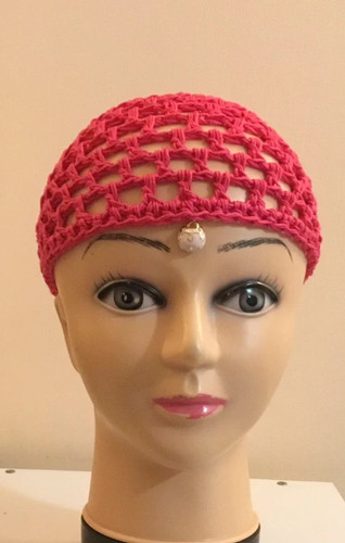 Cappellino cotone fucsia