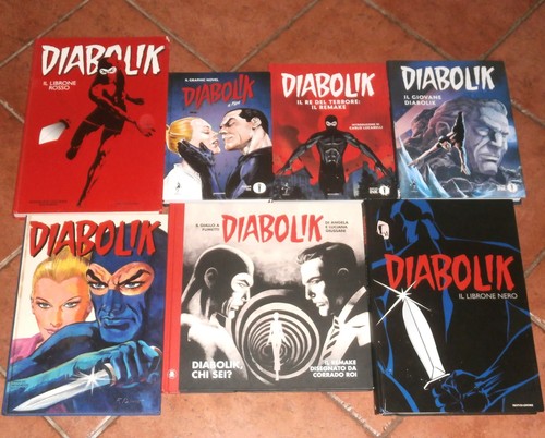 Diabolik librone rosso nero - rosso,,