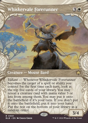 Mtg whiskervale forerunner 301 - whiskervale,