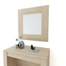 Specchio da parete quadrato con cornice in legno specchiera design ingresso 