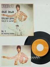 RARO! DAVID BOWIE - The Jean genie 7" ITALY 45 giri disco vinile
