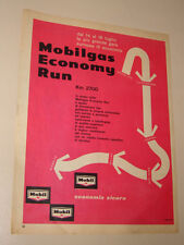 MOBIL OIL GAS ECONOMY RUN=ANNI '50=PUBBLICITA=ADVERTISING=WERBUNG=497