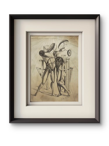 Giorgio chirico disegno a - giorgio, de