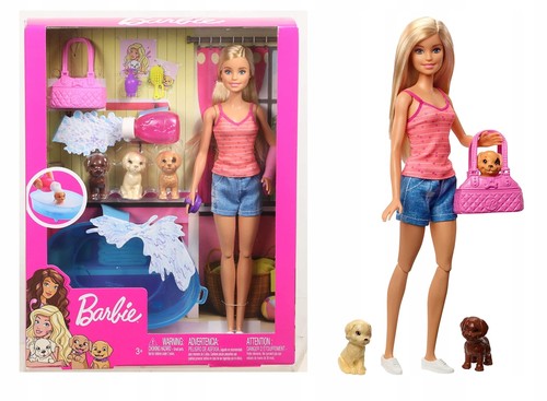 Barbie set bagno per cani - set,
