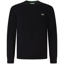 LACOSTE - Maglione nero con