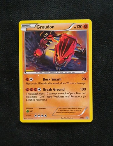 Pokemon groudon xy52 - "groudon", *holo*