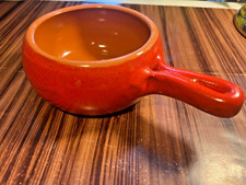 De Silva Padella Made In Italy Zuppiera Rosso Terracotta Ceramica Piatto Cucina