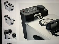 Aigostar 30HEZ 2200W Friggitrice con Finestra 3L - Argento