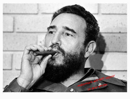 Foto sigaro fidel castro fumo - fidel,