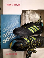 Scarpe Calcio Ecopelle Adidas Platini V  n° 30  Solo da Collezione Vintage