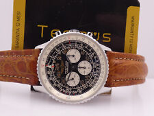 OROLOGIO CRONOGRAFO BREITLING NAVITIMER COSMONAUTE 24H A12023 ACCIAIO CARICA MANUALE