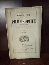 Old STUDY OF PHILOSOPHY  1845