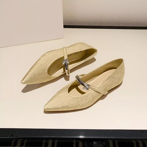 Ballerine eleganti beige punta - ballerine,