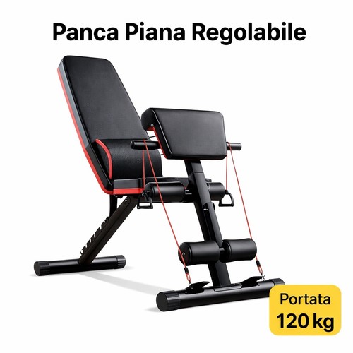 Panca piana regolabile per - piana,