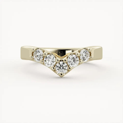 Anello fidanzamento oro - di,