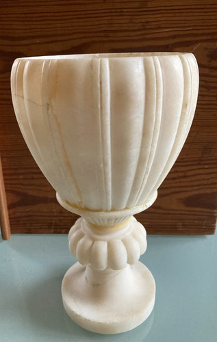 Antico vaso alabastro con - in,
