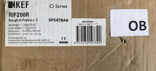 Kef telaio grezzo rif200r - kef,