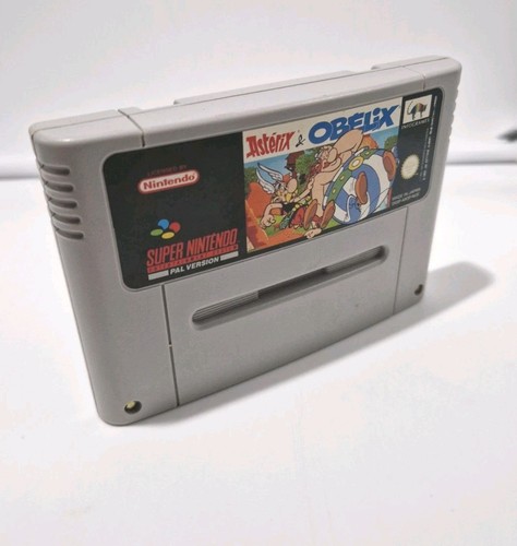 Asterix obelix snes super - obelix,