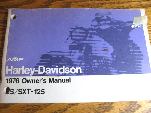 Harley davidson 125 sxt - harley, ss-125