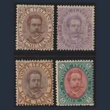 Regno italia 1889 umberto - d'italia,