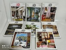 8 RIVISTE AD ARCHITECTURAL DIGEST.DESIGN 2015 INCOMPLETA EDIZIONE ITA
