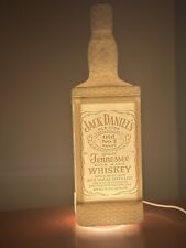 Lampada Bottiglia Jack Daniels Con Luce Calda Dimensioni Reali
