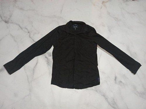 Camicia uomo armani jeans nera - camicia,