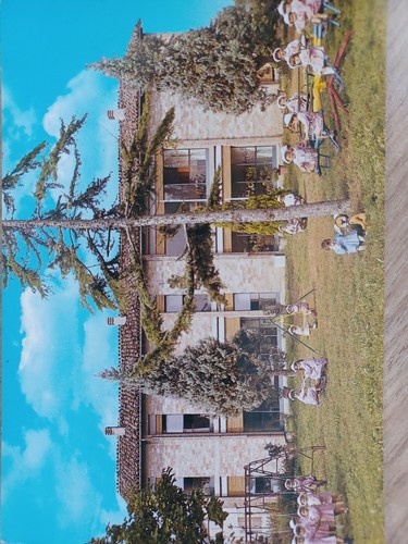 Cartolina antica villa - cartolina,