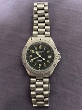 Orologio Uomo Analogico Hamilton Khaki SUB 660ft 9745B Quarzo Quadrante Nero