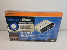 Switch di rete CISCO Linksys SD205 5 porte 10/100 con alimentatore nuovo e sigillato