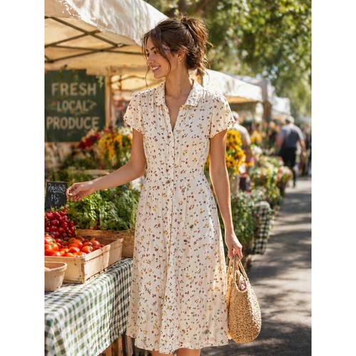 Reformation floral midi - reformation, dress