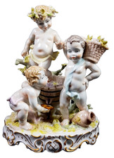 Statua in porcellana