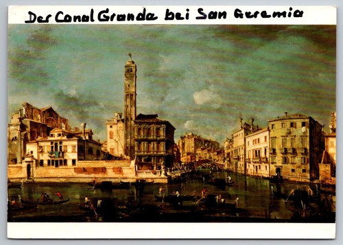 Cartolina canal grande - cartolina, il