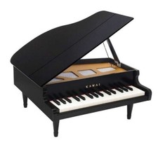 KAWAI Mini Pianoforte a coda 32 tasti giocattolo pianoforte nero strumento mu...