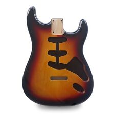 Corpo chitarra Stratocaster SSS per Fender - Sunburst Gloss - 2 pezzi ontano