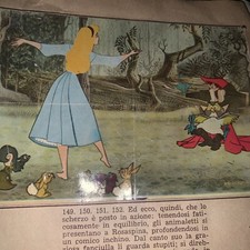 FIGURINA  N. 149 / 152 LA BELLA ADDORMENTATA  ED. LAMPO 1960 OTTIMA  Da Recupero