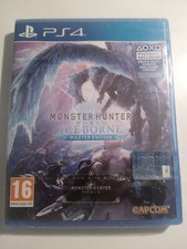 MONSTER HUNTER WORLD ICEBORNE MASTER ED. PLAYSTATION 4 PS4 PAL ITA COME NUOVO