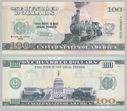 Usa 100 dollari biglietto - 100,
