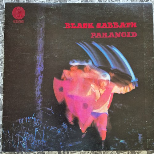 Black sabbath paranoid rare - black, lp