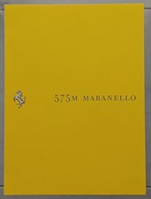 FERRARI 575 M Maranello 2002 Depliant Ufficiale USATO n 1777-02 Testi ITA -ENG