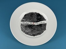 Piatto Artistico In Ceramica Multiplo Numerato Design Isao Hosoe 1992 Trickster