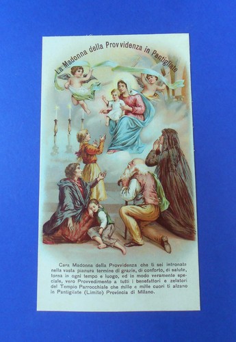 Santino holycard madonna della - santino,
