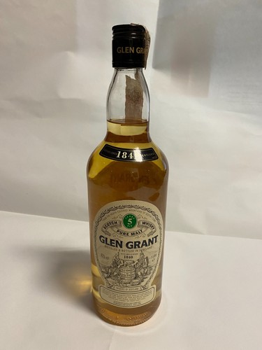 Glen grant scotch whisky - scotch, years